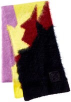 Thumbnail for your product : Loewe Intarsia Knit Wool & Mohair-Blend Scarf