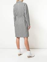 Thumbnail for your product : Robert Rodriguez Studio gingham single breasted coat