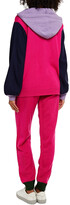 Thumbnail for your product : Olivia Rubin Color-block knitted track pants