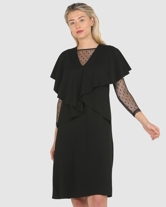 Privilege Women's Black Shift Dresses - Monica Dress - Size One Size, 8 at The Iconic