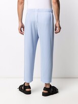 Thumbnail for your product : Homme Plissé Issey Miyake Pleated Straight-Leg Trousers