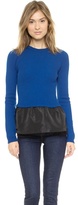 Thumbnail for your product : RED Valentino Peplum Sweater