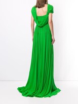 Thumbnail for your product : DELPOZO Cowl-Back Draped Gown
