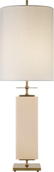 Visual Comfort Signature Beekman Tall Table Lamp in Cream