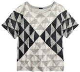 Thumbnail for your product : J.Crew Drapey triangle tee