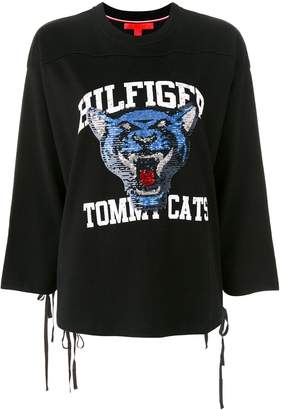 Tommy Hilfiger Tomcats sequin T-sweatshirt