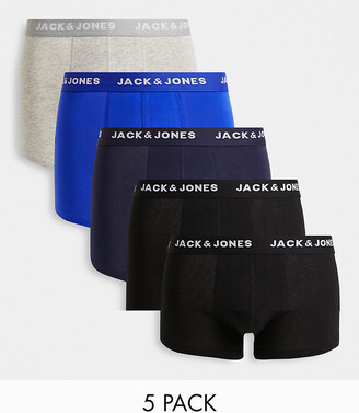 Confezione da 5 boxer da uomo Marca: JACK & JONESJACK & JONES JACBLACK Friday Trunks nero/blu navy multicolore 
