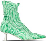 Thumbnail for your product : Amy Crookes Marthe 60mm shirred boots