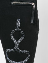 Thumbnail for your product : Marcelo Burlon County of Milan Alyssa jeans