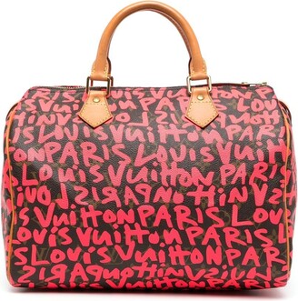 Louis Vuitton Stephen Sprouse Neon Pink Graffiti Wrist Band Gym Bracel –  Bagriculture