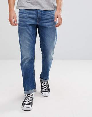 G Star G-Star Type C 3D Straight Jeans Midwash