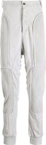 Thumbnail for your product : Masnada Panelled Drop-Crotch Cotton Trousers