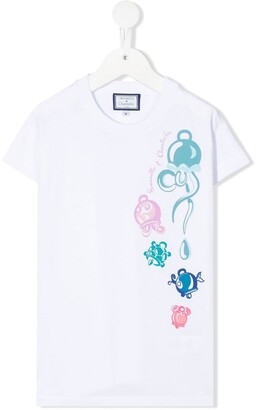 Simonetta graphic-print T-shirt
