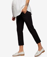 Thumbnail for your product : A Pea in the Pod Curie Secret Fit Over the Belly Slim Ankle Maternity Work Pants