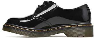 Dr. Martens Women's 1461 W Rounded Toe Lace-Up Shoes In Black - Size Uk 5 / Eu