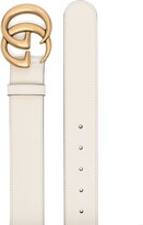 Thumbnail for your product : Gucci Double G-buckle leather belt