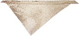 Thumbnail for your product : Paco Rabanne Crystal-embellished Chainmail Mesh Triangle Scarf - Gold