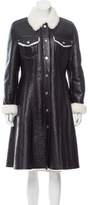 Thumbnail for your product : Acne Studios Longline Shearling Coat