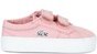 Thumbnail for your product : Lacoste Pink Velcro Marcel Trainers