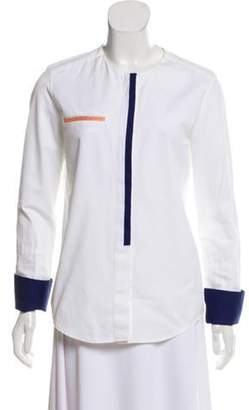 Protagonist Long Sleeve Button-Up White Long Sleeve Button-Up