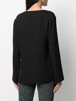 Thumbnail for your product : Theory V-neck silk blouse