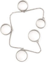 Thumbnail for your product : Eddie Borgo Five-Finger Ring, Silvertone