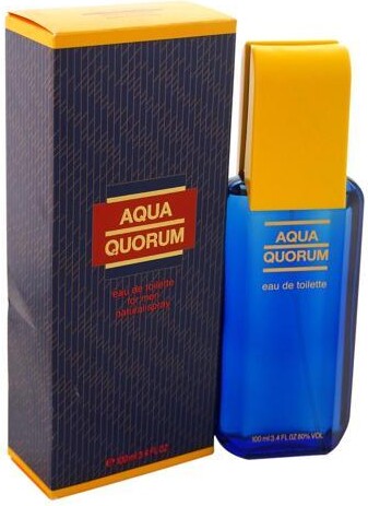 Antonio Puig Aqua Quorum by for Men - 3.4 oz EDT Spray