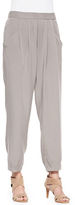 Thumbnail for your product : Eileen Fisher Slouchy Ankle Pants, Stone