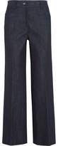 Thumbnail for your product : Calvin Klein Collection Cropped High-Rise Flared Jeans