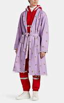 Thumbnail for your product : Undercover Men's Astronaut-Print Cotton Twill Robe Coat - Lilac