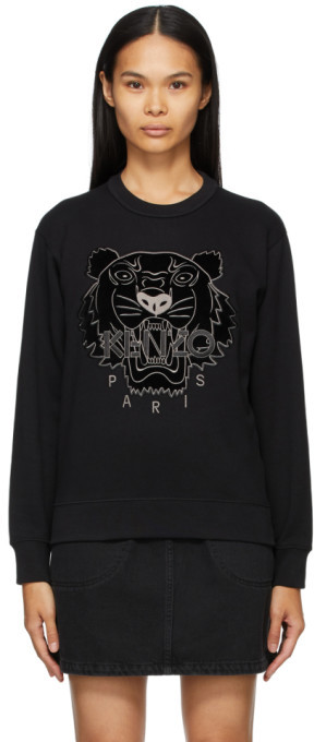 black and pink kenzo jumper