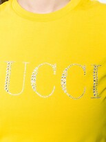 Thumbnail for your product : Emilio Pucci Crystal Embellished Logo T-shirt