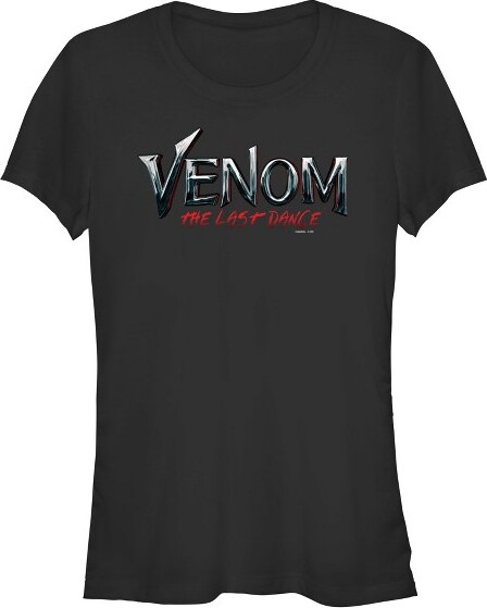 Venom Junior'sVenom:TheLastDanceOfficialMovieLogoT-Shirt-Black-XLarge