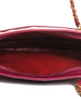 Thumbnail for your product : Chanel Red Leather Medium Cc Tote (Authentic Pre-Owned)