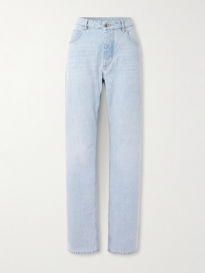 Bottega Veneta - Low-rise Slim Boyfriend Jeans - Blue