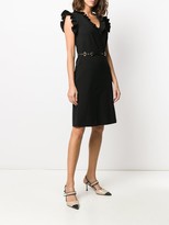 Thumbnail for your product : Gucci Horsebit detail belted dress