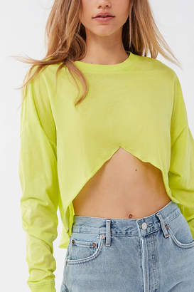 Out From Under Zac Asymmetrical Cropped Top