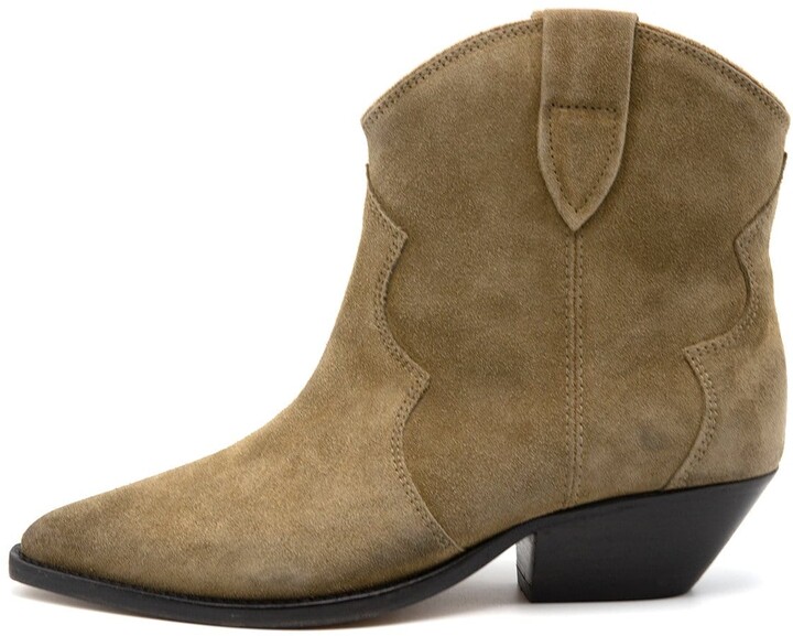 isabel marant dewina boots taupe