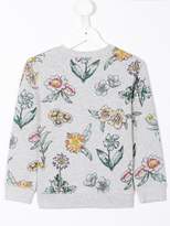 Thumbnail for your product : Stella McCartney Kids floral print sweatshirt