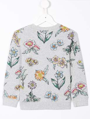 Stella McCartney Kids floral print sweatshirt