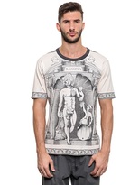 Thumbnail for your product : Dolce & Gabbana Bakkhos Printed Cotton Jersey T-Shirt