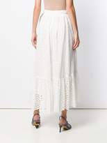 Thumbnail for your product : Ulla Johnson broderie anglaise midi skirt