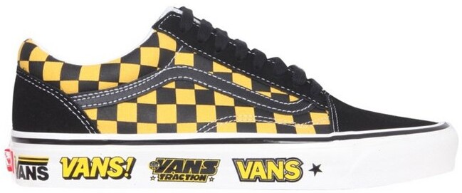 all over checkered vans