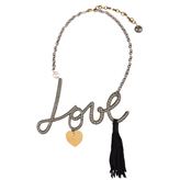 Thumbnail for your product : Lanvin Encrusted Love Necklace