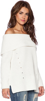 Thumbnail for your product : 525 America Heritage Off the Shoulder Sweater