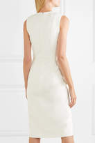Thumbnail for your product : Rebecca Vallance Adriatic Eyelet-embellished Crepe Midi Dress - White