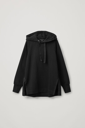 COS Relaxed Hoodie With Side Slits