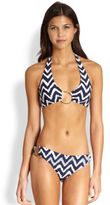 Thumbnail for your product : Milly Zigzag Ring Bikini Top