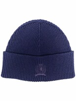 Thumbnail for your product : Tommy Hilfiger Crest-Embroidered Beanie Hat