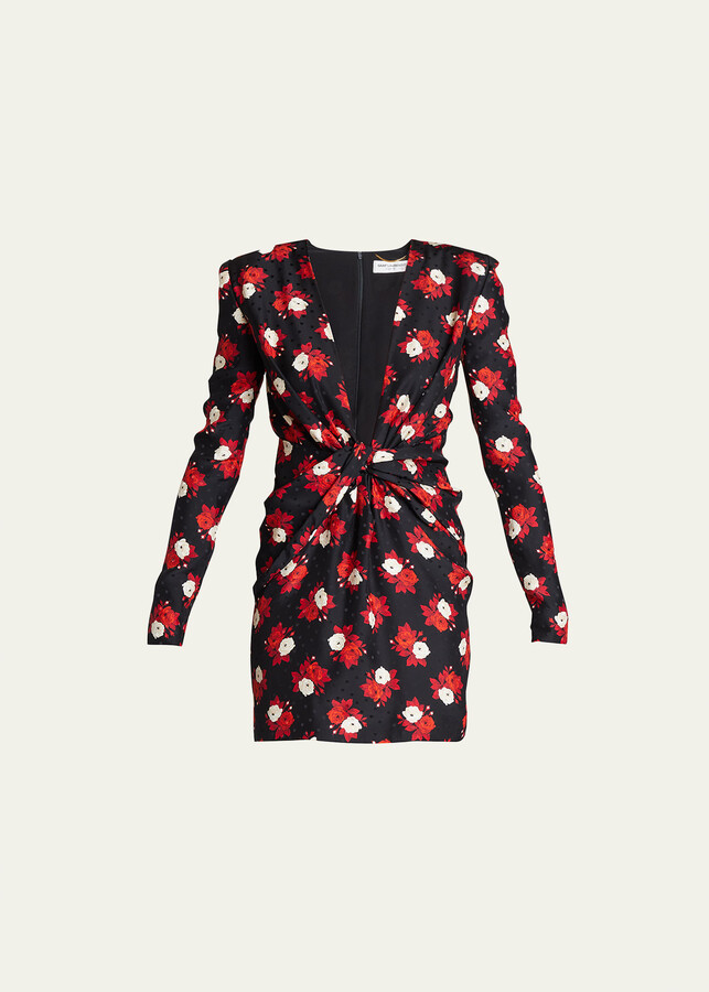 Floral Twist Front Dress | Shop the world's largest collection of 